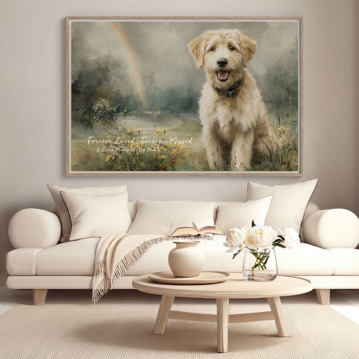 Custom Watercolor Portrait – Custom Doodle Artwork doodle dog portrait art — My Doodle Canvas